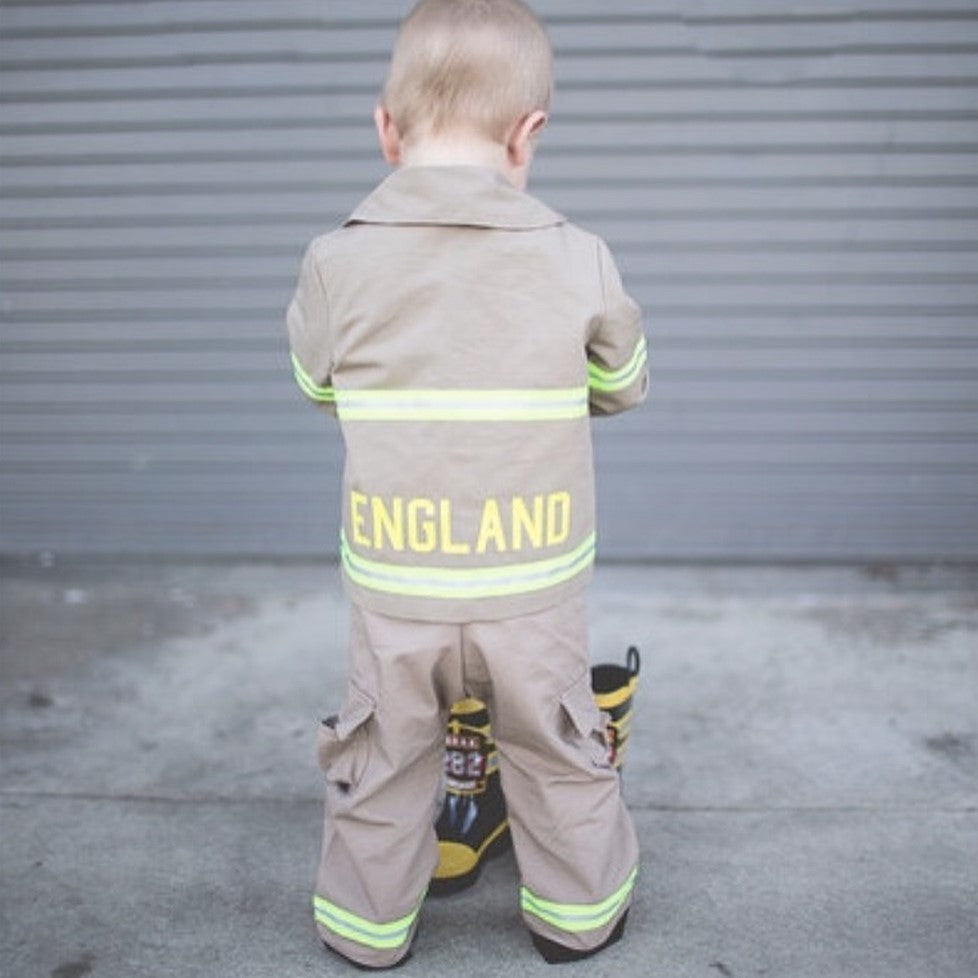 Baby boy firefighter sales clothes