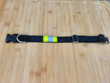 Firefighter Personalized BLACK Dog Collar