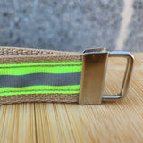 Firefighter Personalized Wristlet Keychain