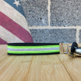 Firefighter Personalized Wristlet Keychain