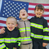 Firefighter Personalized TAN Toddler Jacket (JACKET ONLY)