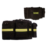 Firefighter Personalized Black 3XL Duffle Bag