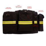 Firefighter Personalized Black 3XL Duffle Bag