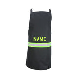 Firefighter Personalized BLACK Cooking Apron