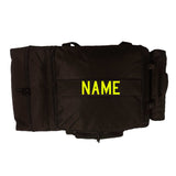 Firefighter Personalized Black 3XL Duffle Bag