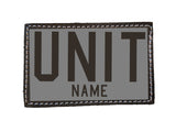 Personalized Reflective Leather Firefighter Helmet Tags (Set of 2)