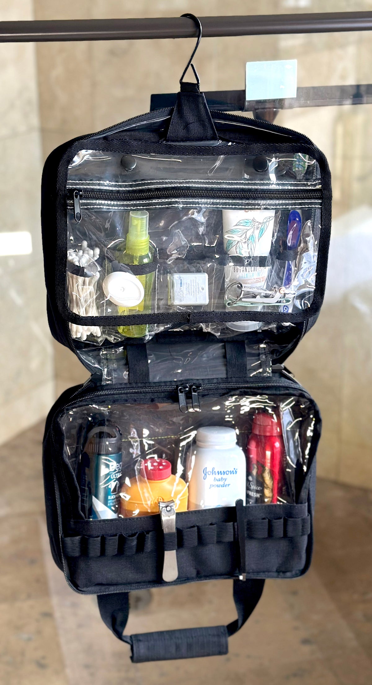 Firefighter Personalized Overnight Toiletry Bag