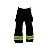 RED MALTESE CROSS Firefighter Personalized BLACK 2PC Toddler Outfit