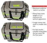 Firefighter Personalized Tan 3XL Duffle Bag