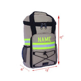 Personalized Firefighter Backpack Cooler