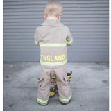 Firefighter Personalized TAN Baby Jacket (JACKET ONLY)