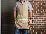 Firefighter Personalized Cooking Apron with TWO Lines of Personalization