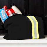 Firefighter Personalized BLACK Lightweight Dopp Kit Bag
