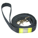 Firefighter Personalized BLACK Dog Leash