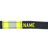 Firefighter Personalized BLACK Dog Leash