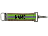 Firefighter Personalized Keychain with Quickhook