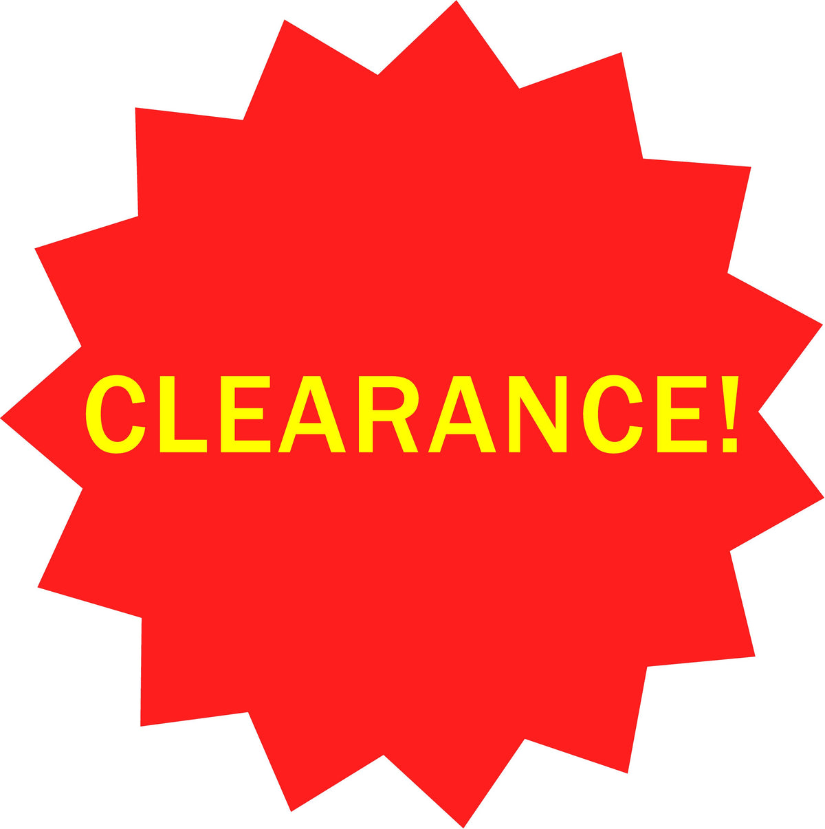 Clearance Items