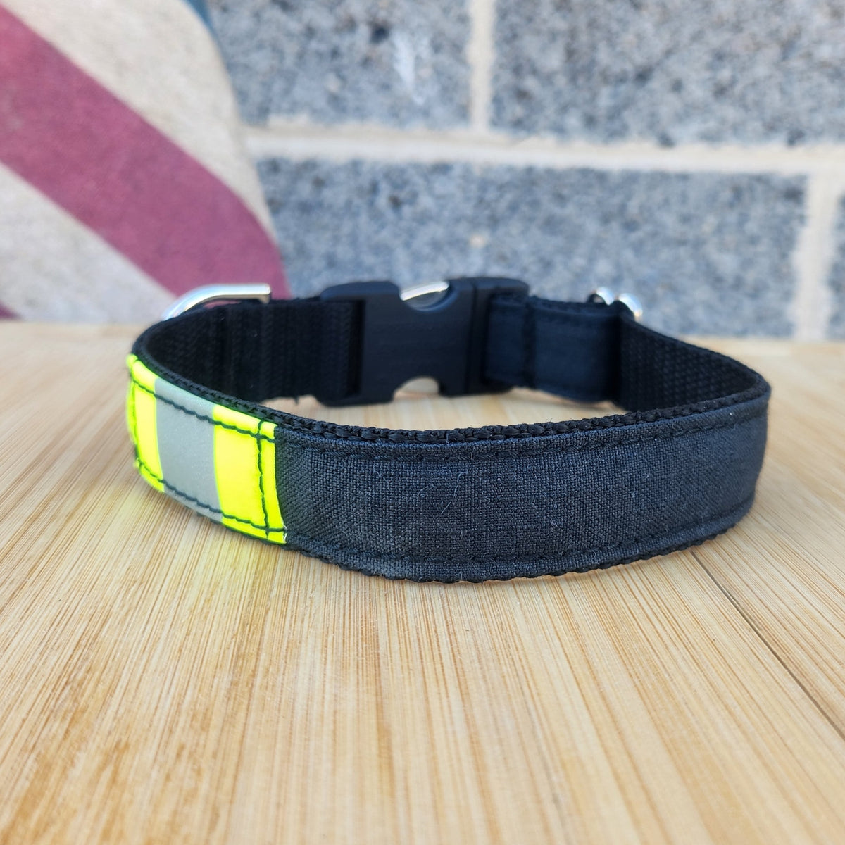 Firefighter Personalized Dog Collar