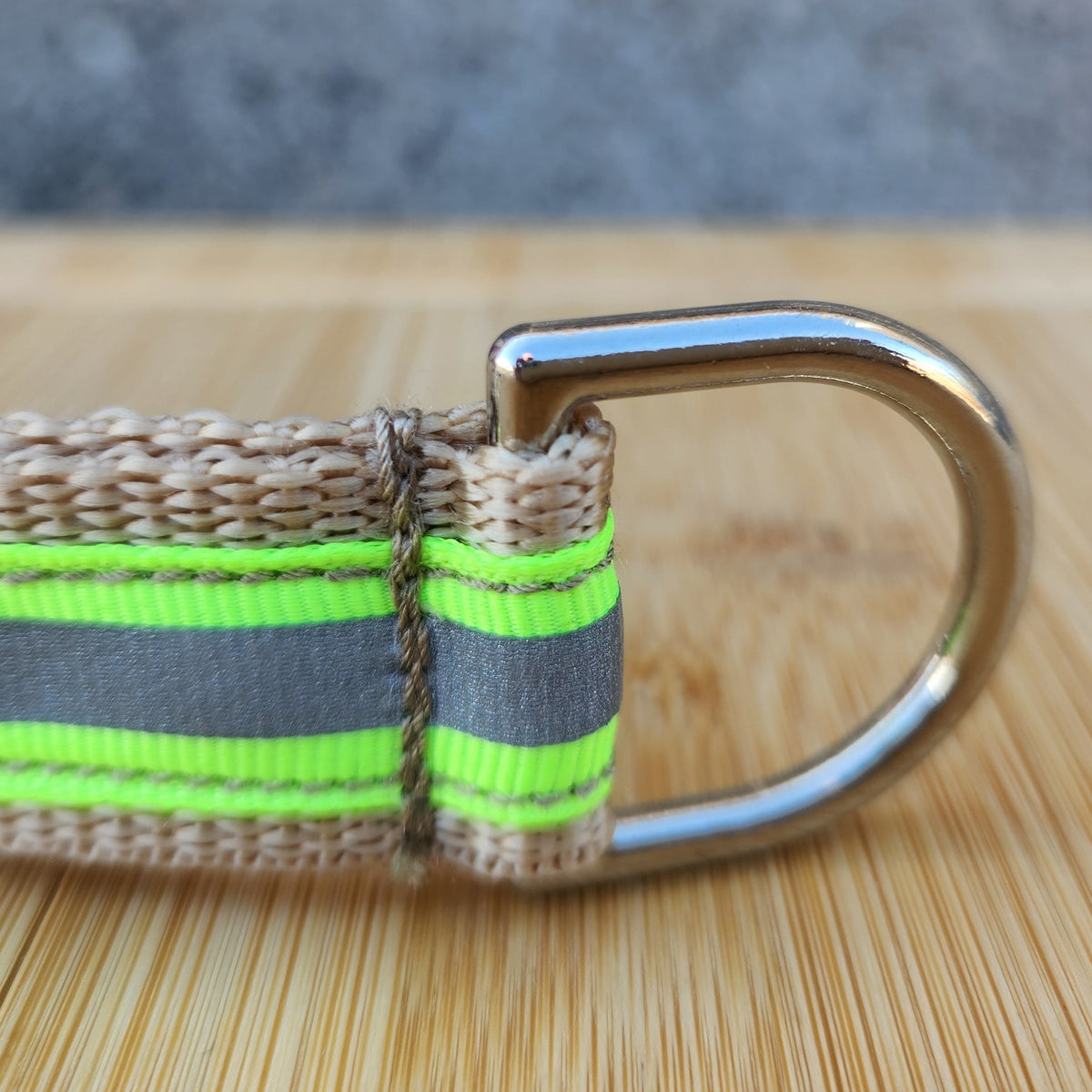 Personalized Firefighter Keychain with D-Ring
