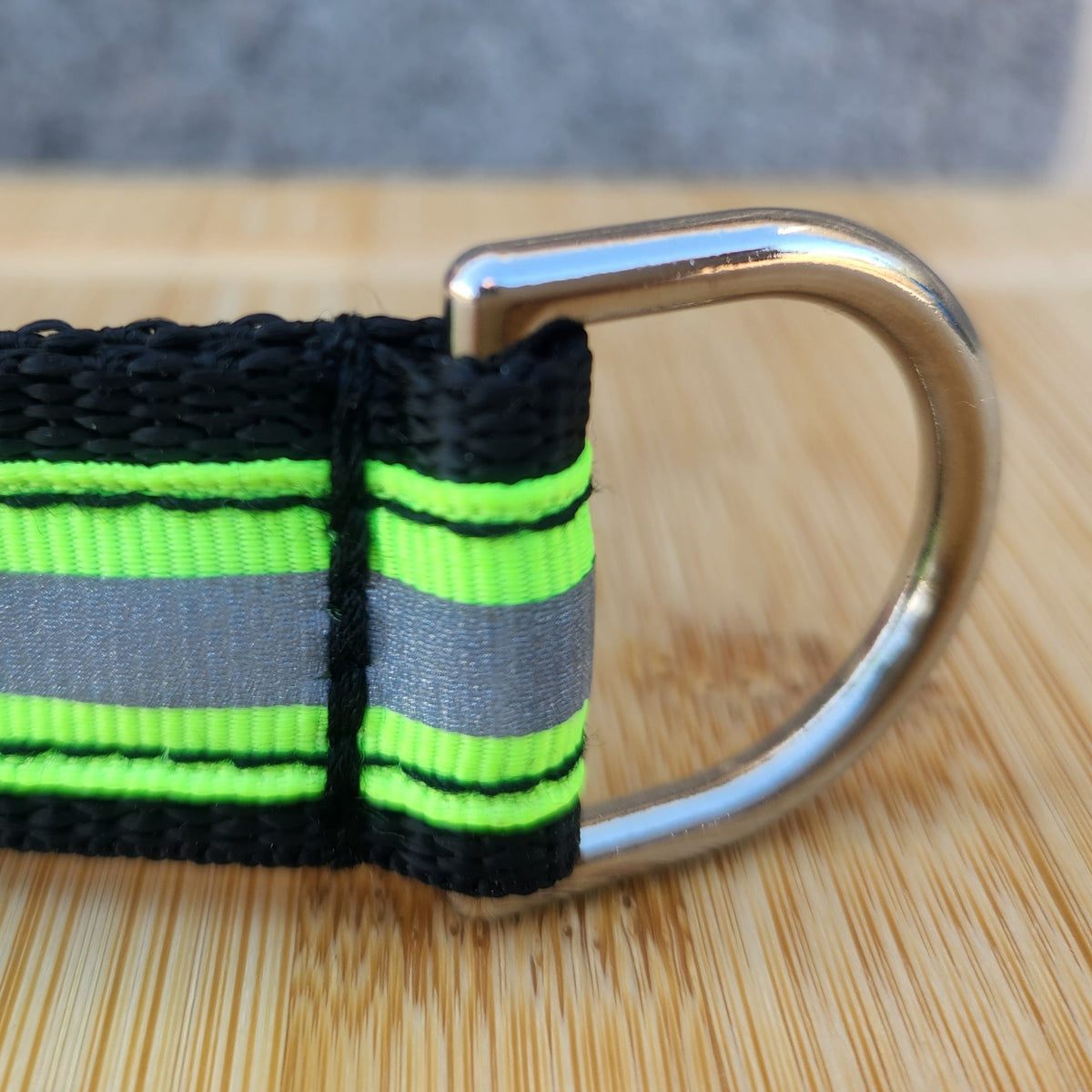 Personalized Firefighter Keychain with D-Ring