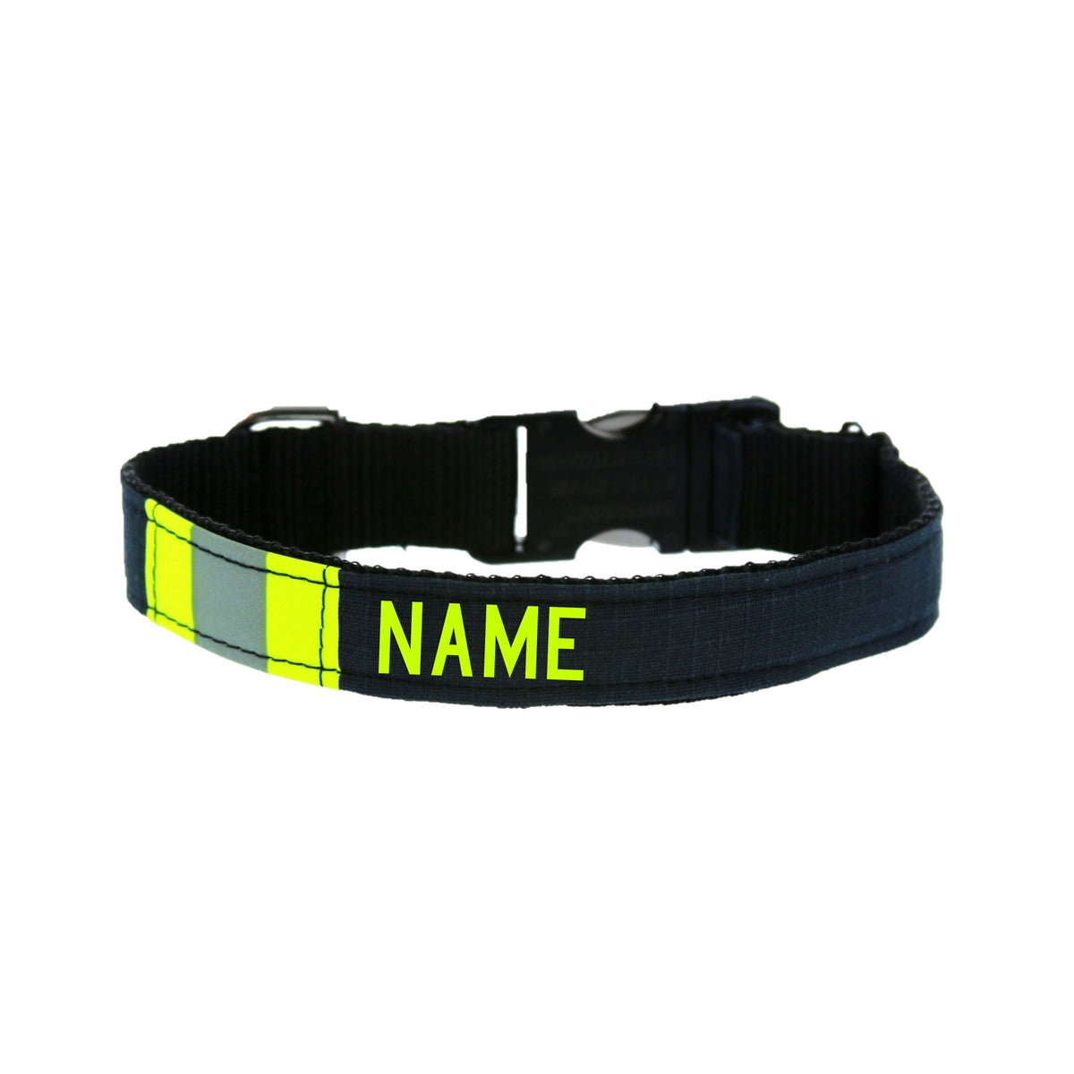 Firefighter Personalized Dog Collar