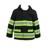 Firefighter Personalized BLACK Toddler Jacket with Name and Fire Department (JACKET ONLY)