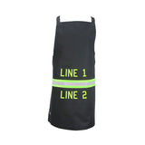 Firefighter Personalized Cooking Apron with TWO Lines of Personalization