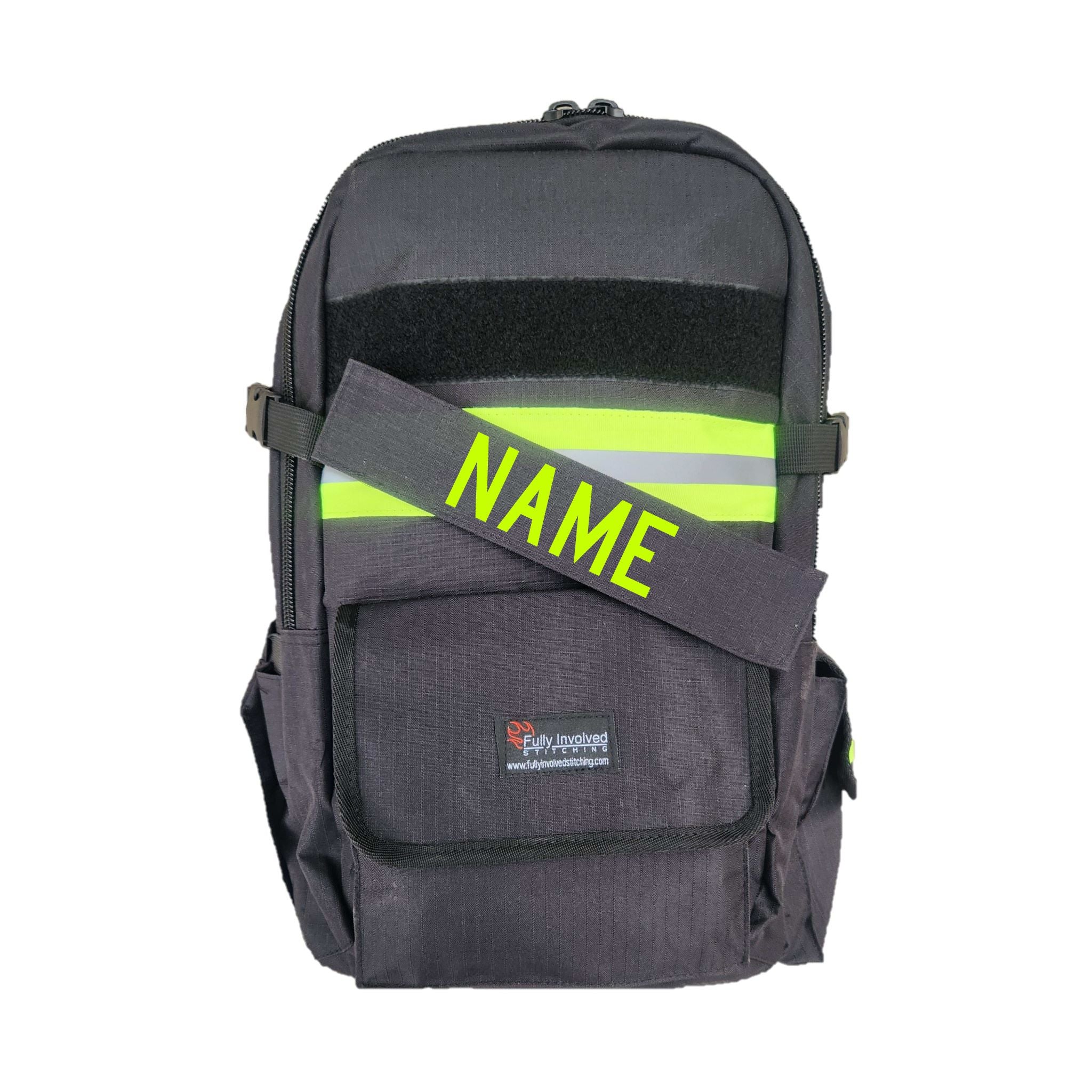 Personalized Firefighter Backpack order - Embroidered. Custom Firefighter Backpack. Firefighter Backpack With Name. Firefighter Gift. SM-BG205