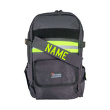 Firefighter Personalized BLACK Backpack