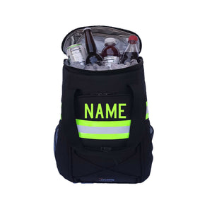 Personalized Firefighter Backpack Cooler