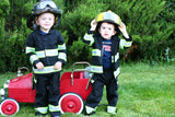 MALTESE CROSS Firefighter Personalized BLACK 3-Piece Toddler Outfit