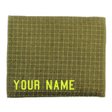 BLEMISHED Firefighter Personalized TAN Captain Wallet