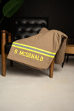 Firefighter Personalized TAN Station Blanket