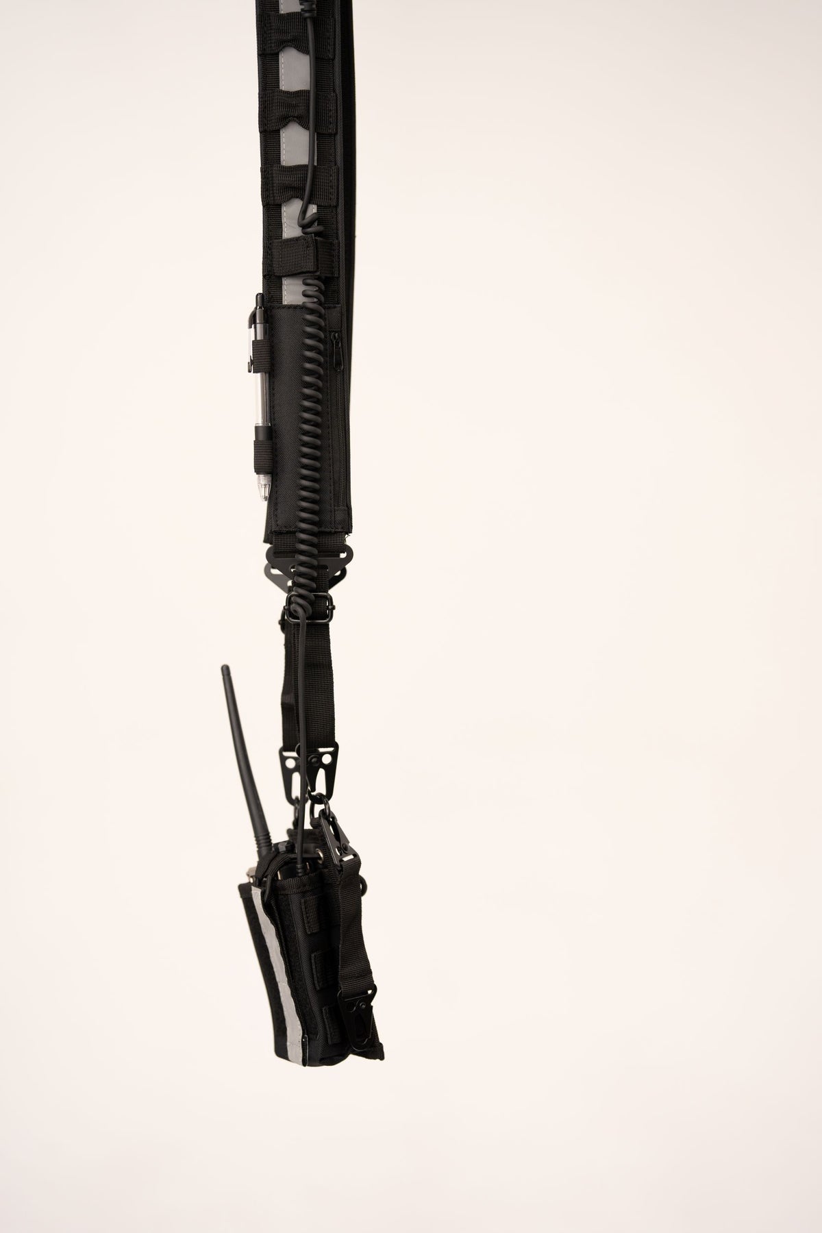 Personalized Firefighter Radio Strap and Holster