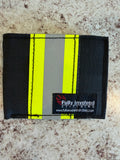 BLEMISHED Firefighter Personalized BLACK Captain Wallet