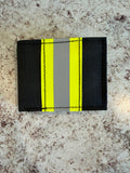 BLEMISHED Firefighter Personalized BLACK Wallet