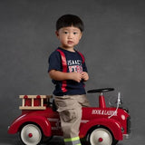 ORIGINAL Firefighter Personalized TAN 2-Piece Toddler Outfit