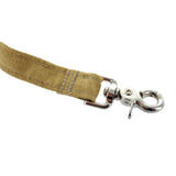 Firefighter Personalized DARK TAN Dog Leash