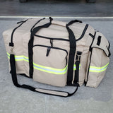 BLEMISHED Firefighter Personalized TAN 3XL Duffle Bag