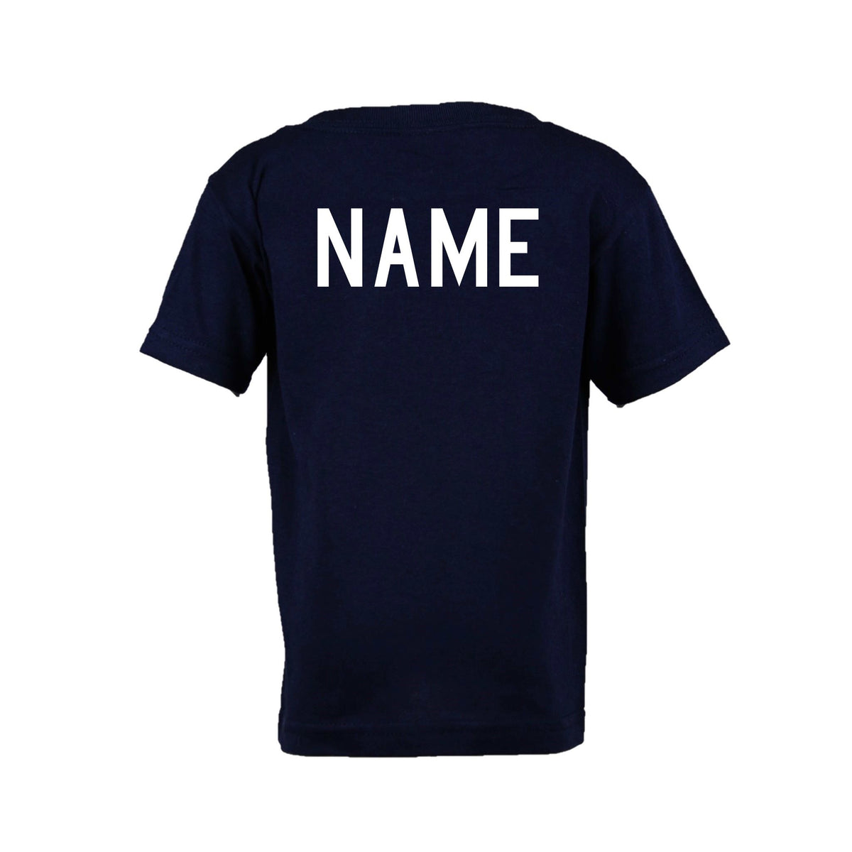 ORIGINAL Firefighter Personalized Navy Toddler Shirt (ONLY)