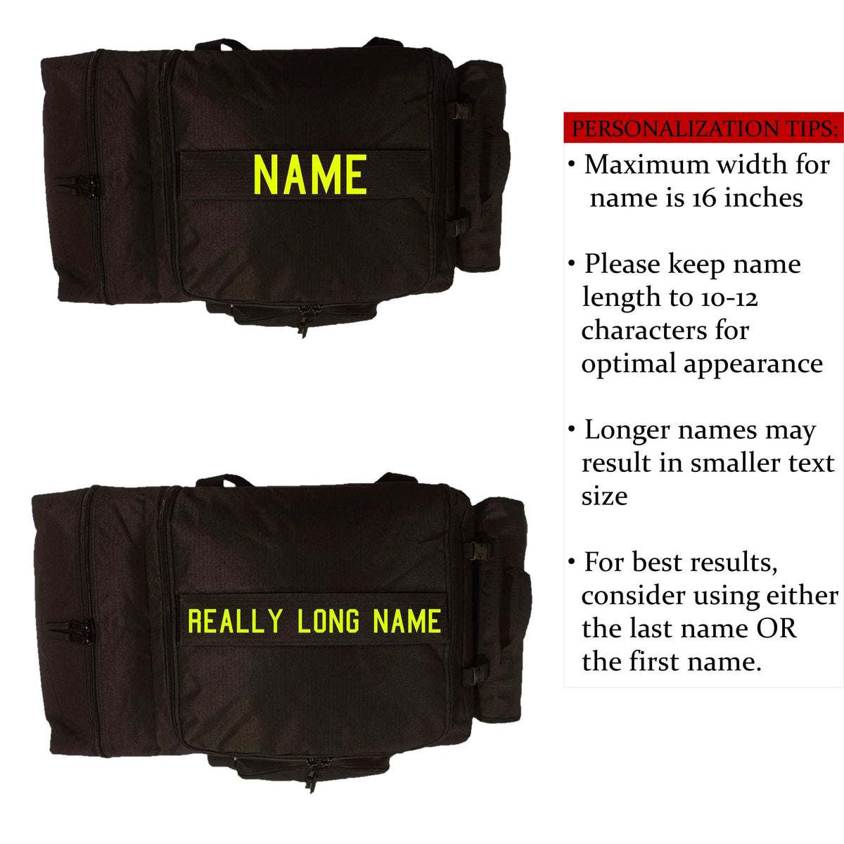 Firefighter Personalized 3XL Duffle Bag