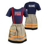 Firefighter Personalized 2PC Skirt Outfit