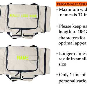 Firefighter Personalized Station Gym Bag