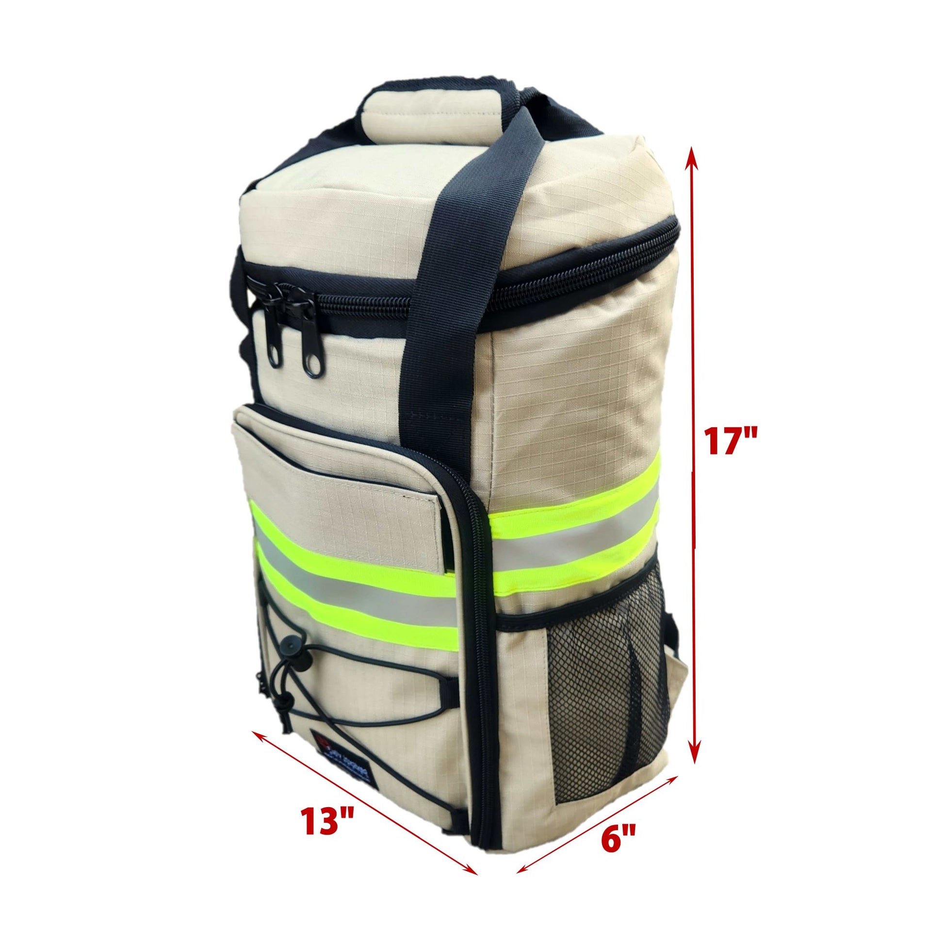 Personalized Firefighter Backpack Cooler