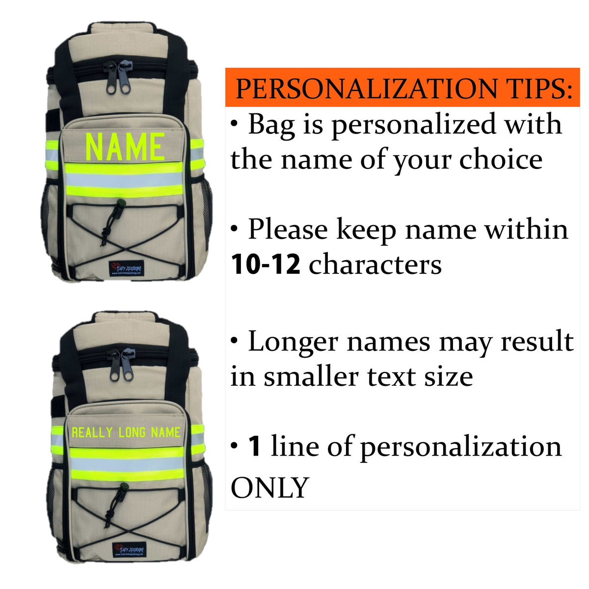Personalized Firefighter COOLER Bag