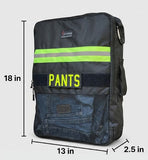 Firefighter Personalized Black Packing Cube Set of 5