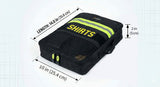 Firefighter Personalized Black Packing Cube Set of 5
