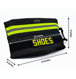 Firefighter Personalized Black Packing Cube Set of 5