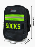 Firefighter Personalized Black Packing Cube Set of 5