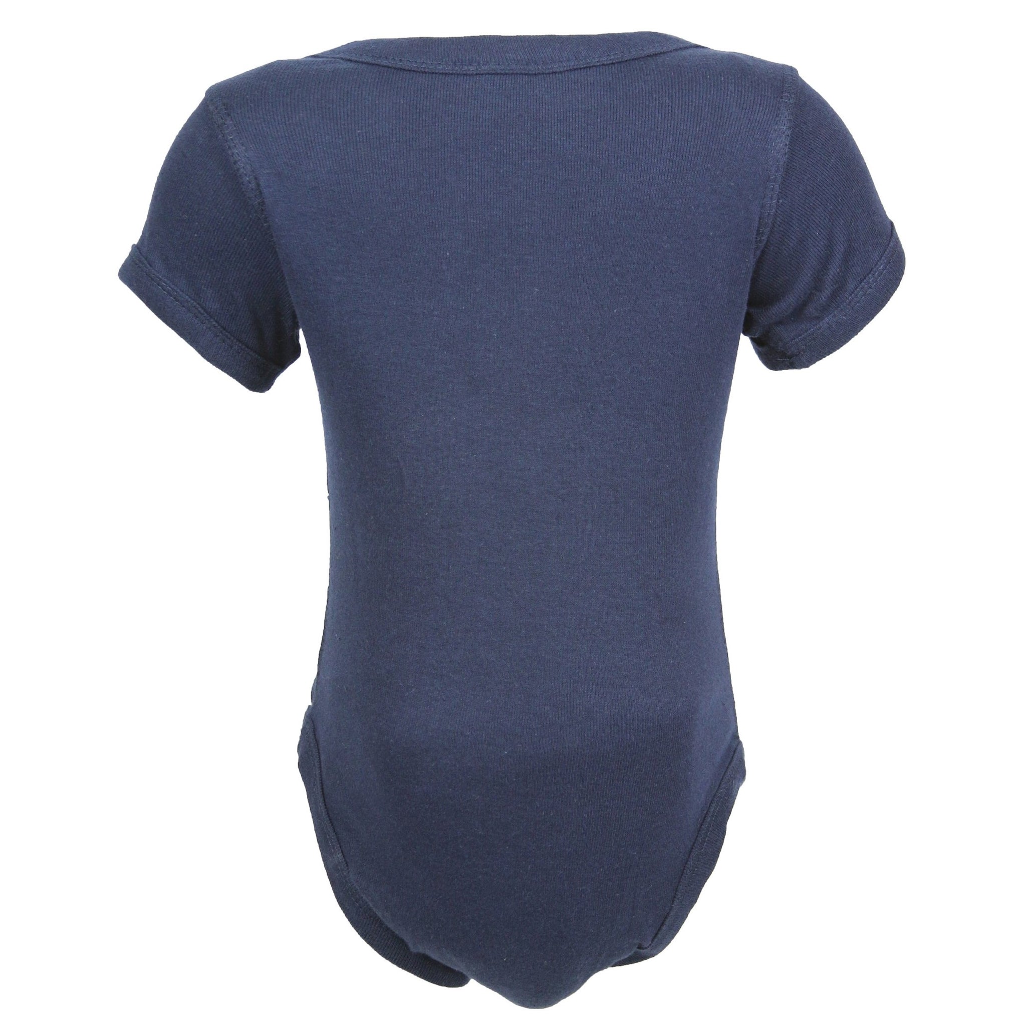 Police Personalized Navy Baby Bodysuit with Badge – Fully Involved Stitching